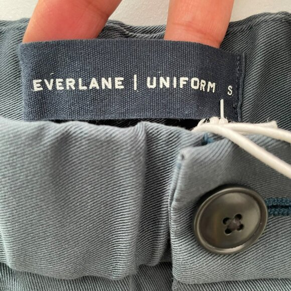NWT‎ Everlane The Pull-On Performance Chino Short Small Kingfisher Blue Mens - Picture 6 of 9